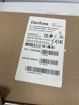 Danfoss FC-051P4K0T4E20H3BXCXXXSXXX Frequenzumrichter, 10 bar Druck und NBR-Dichtungsmaterial