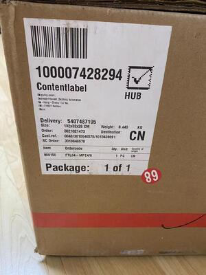 E+H FTL64-MPE4/0 Hochtemperatur-Vibronische Stimmungspunkt-Fork-Level-Switch