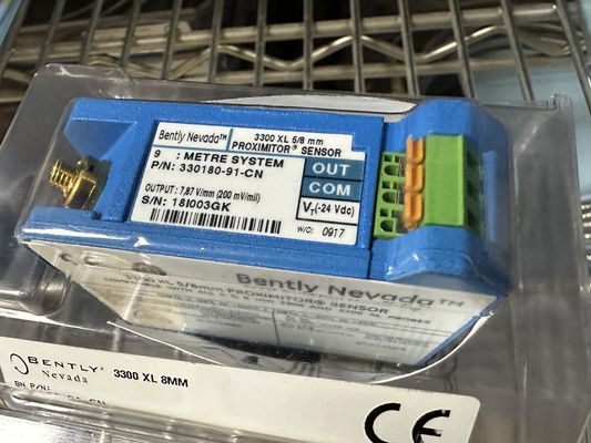 330180-91-CN Bently Nevada 3300 XL Proximitor Sensor 9,0 Meter (29,5 Fuß) Systemlänge, DIN-Mount
