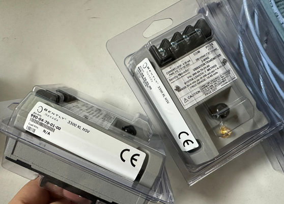 990-04-70-01-00 Bently Nevada 990 Vibrationssender 35mm DIN Schienenklemmen