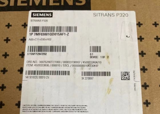 7MF0300-1TD1-5MF2-Z A00+E00+C11+H02 SIEMENS Übertrager für den Messdruck