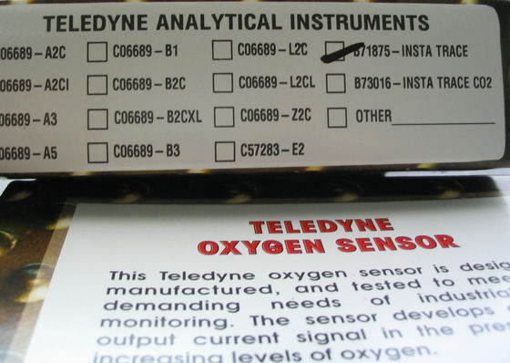 B71875 INSTA TRACE TELEDYNE Brennstoffzelle für Sauerstoffanalysatoren