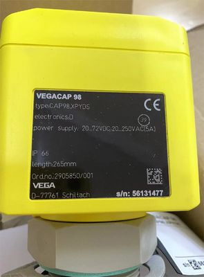 CAP98.XPYDS VEGA Höhenmessgerät Einstellung Freikapazitätstäbe zur Höhenerkennung