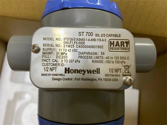 Der Druckdifferential HONEYWELL Transmitter SmartLine STD700 STD730-E1AS4AS-1-A-AHB-11S-A-30A0-F1 F5-0000 STD730