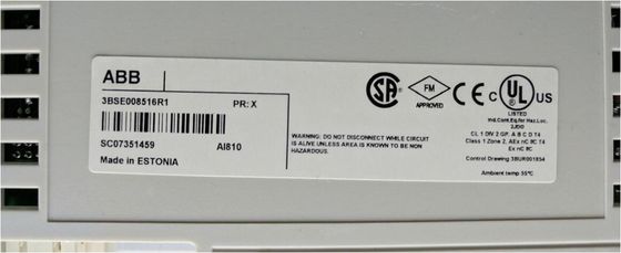 3BSE008516R1 AI810 ABB Analog-Eingangsmodule 8 Kanäle