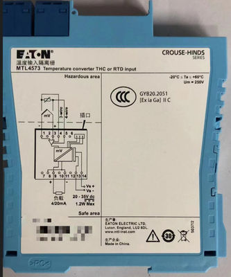 MTL4573 MTL Instrumente Temperaturumrechner THC RTD Eingangszahl der Kanäle Eins