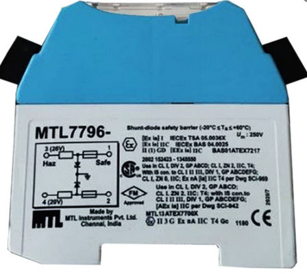 MTL7796- MTL-Instrumente Eigentlich sichere Zenerbarrieren Sicherheitsisolator
