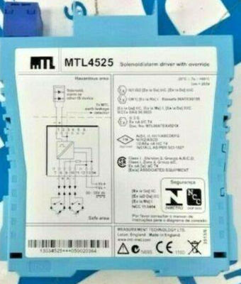 MTL4525 MTL Instrumente Solenoid-Alarm-Treiber MTL4500 MTL5500 Reihe