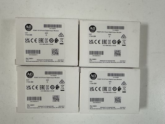 Allen Bradley 1734-IB8 POINT IO-Modul verfügt über acht diskrete Sinking-Eingangskanäle