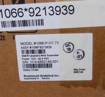 1066-P-HT-73 Emerson Rosemount 1066 Einzelkanal-Sender
