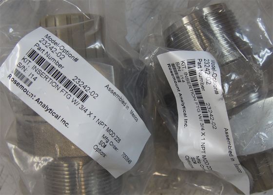 23242-02 Emerson Rosemount PH-Sensoren Montage Adapter 1,5" Einfügung 1" X 0,75"