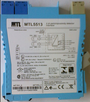 MTL5513 MTL Instrumente Schalter Näherungsmelder Schnittstelle Sicherheitsschranke Maximal 10,5 V