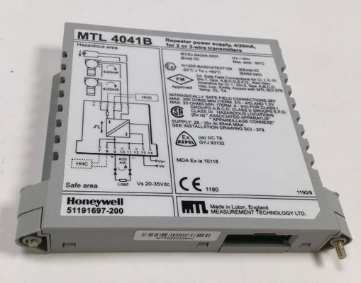 MTL4041B MTL Instrumente Wiederholer Stromversorgung Zahl der Kanäle Eins