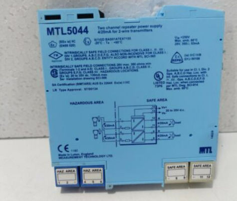 MTL5044 MTL Instrumente Wiederholer Stromversorgung Stromversorgungsspannung 20 bis 35 V