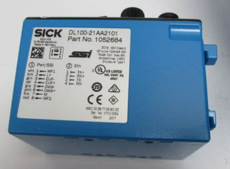 SICK Laser Abstandssensor Dx100 DL100-21AA2101 6stellige 5 x 7 Punkte Matrix Anzeige, LEDs