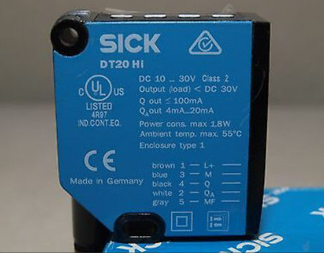 SICK Laserdistanzsensoren DT20 Hi DT20-P244B 24,3 mm x 72,4 mm x 54,1 mm