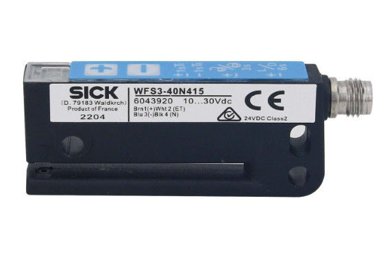 SICK WFS3-40N415 Fork Sensoren WFS 20 ms Initialisierungszeit Licht/Dunkel Schalten