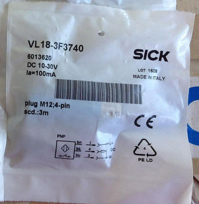 SICK VL18-3F3740 photoelektrische Rückstrahlsensor für industrielle Anwendungen