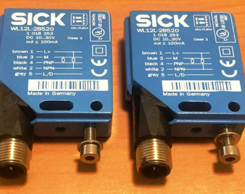 SICK WL12L-2B520 Fotoelektrische Sensoren W12 Verbindung Männlicher Stecker M12 5-Pin