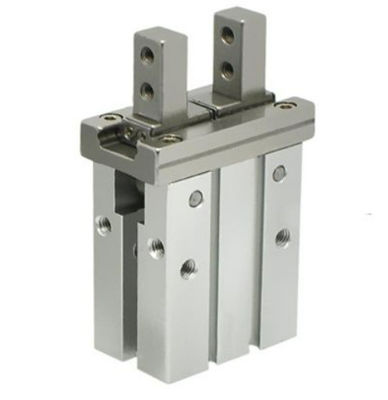 SMC Corporation MHZ2-20D Gripper, Luft, Doppelwirkung, Bohrgröße: 20 mm, Parallel 2-Finger, 0,1-0,7 MPa