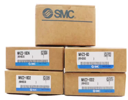 SMC Corporation MHZ2-20D Gripper, Luft, Doppelwirkung, Bohrgröße: 20 mm, Parallel 2-Finger, 0,1-0,7 MPa