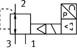 Festo MPPE-3-1/8-6-420-B Proportionelle Druckregelventile Pneumatische Verbindung G1/2