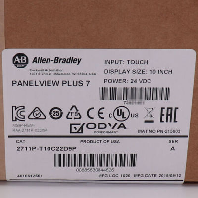 Allen-Bradley 2711P-T10C22D9P Panelview Plus 7 Performance-Operator-Terminal