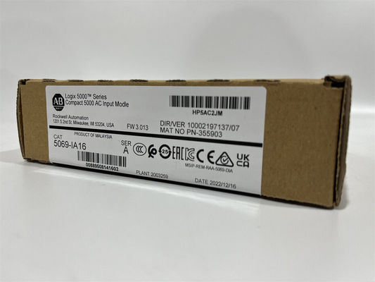 Allen-Bradley 5069-IA16 Kompakt 5000 diskretes Eingangsmodul mit 120 / 240 VAC-Eingang