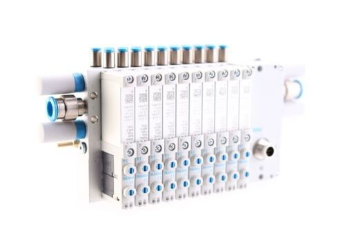 Festo VTUG-10-VRPT-B1T-Q10B-UB-QH6SU-16K+TTSC Ventilspülkörper VTUG mit mehreren Steckern oder Feldbusanschluss