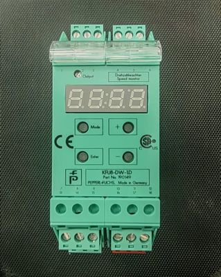 Pepperl + Fuchs Rotationsgeschwindigkeitsmessgerät KFU8-DW-1.D mit Schaltfrequenz ≤ 10 Hz und Zielgröße 0,3 mm