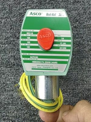 24 VDC Eingangszufuhr ASCO 8262G262 Red-Hat II Direktwirkende Magnetventile Magnetvorrichtung Typ