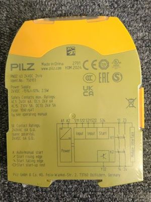 Deutschland Herkunft PILZ Kontakt Erweiterung 750103 Originalverpackung ohne Heizung