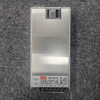 Durchschnittliche Leistung HRP-450-48 48Vdc 9,5A PFC-Stromversorgung 8 Analog-Ausgänge Kompakt 100 mm x 100 mm x 100 mm Größe