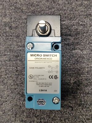 Honeywell Micro Switch LSA1A Kopfhalter DIN Form B Handbuch in englischer Sprache