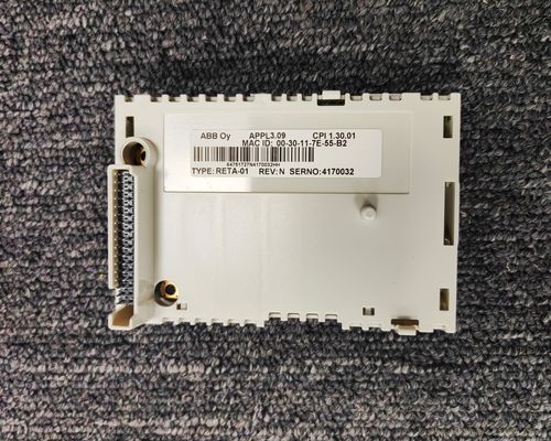 ABB RETA-01 Die R-Serie RETA-01 ist ein Ethernet-Adaptermodul mit einem Port, das zwei Kommunikationsprotokolle unterstützt