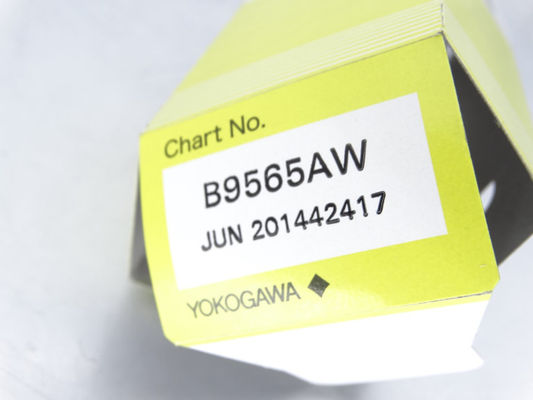 Yokogawa B9565AW GRAPHIC CONTROLS Fanfold Papierstreifen Diagramm mit gegossenem Aluminiumlegiert Verstärker Gehäuse