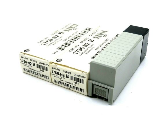 ALLEN BRADLEY 1756-N2 2-teiliges Spaltfüllmodul mit 768-32V-Eingangsspannungscodierung und 47-63 Hz-Eingangsfrequenzbereich
