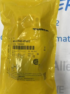 Turck NI40U-CP40-VP4X2 Induktiver Block-Näherungssensor für genaue, nicht bündige Installation