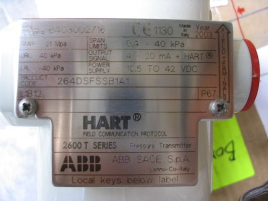 ABB 264DSFSSB1A1 Druckmessumformer der T-Serie 2600