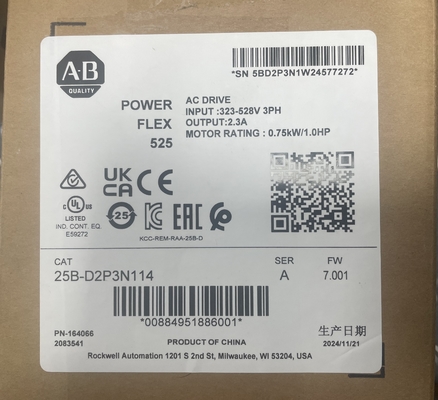 Allen-Bradley 25B-D017N114 Frequenzumrichter, einstellbar