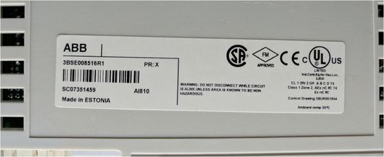 ABB 3BSE008516R1 AI810 Analog Eingang Modul 12Bit HART Kommunikation