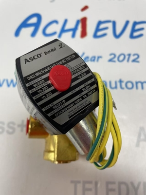 ASCO 8321G001 125DC 3-Wege Messing 1/4 Zoll Magnetventil