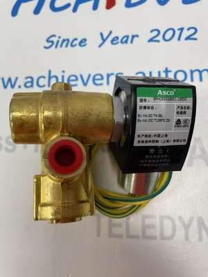 ASCO 8321G001 125DC 3-Wege Messing 1/4 Zoll Magnetventil