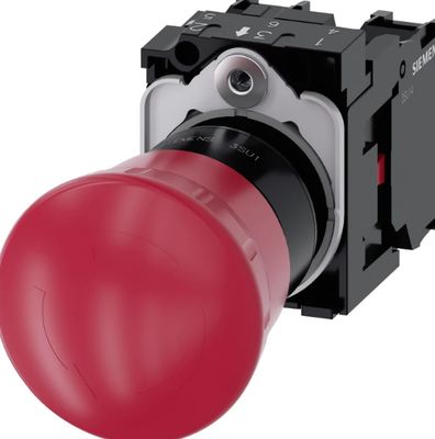 SIEMENS 3SU1100-1HB20 1FH0 HÄRZUNGS-STOP-Pushknöpfe für Pilze