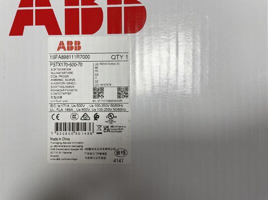 ABB PSTX170-600-70 Advanced Intelligent Soft Starter for Motor Control
