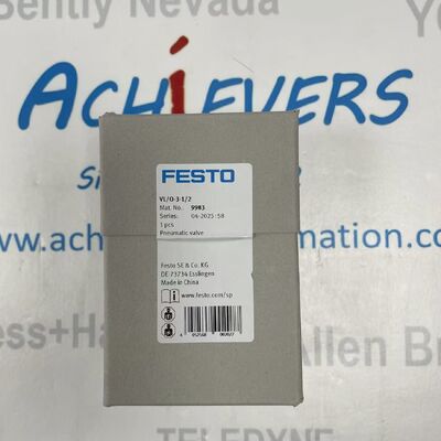 Festo VL/O-3-1/2  High-Performance 3/2 Way Pneumatic Control Valve