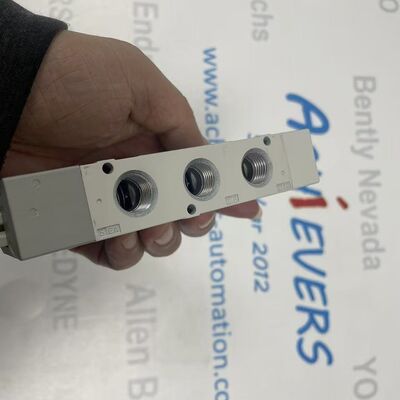 SMC SY9120-5YD-02F-Q Hocheffizienz-Solenoidventil mit 5 Porten für pneumatische Automatisierung