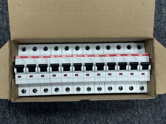 ABB S201-C10 hochzuverlässiger Miniatur-Schaltkreislaufschalter zum Niederspannungsschutz