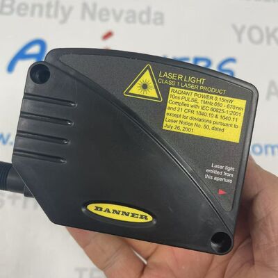 BANNER LT3PILVQ Hochpräziser retroreflektiver Time-of-Flight-Lasersensor