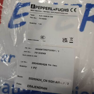 Pepperl+Fuchs NJ4-12GM-N-10M M12 nicht bündiger induktiver NAMUR-Näherungssensor